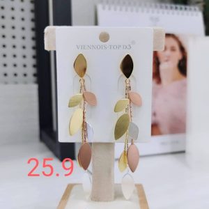 Boucles d'oreilles feuilles BO12