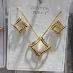 Collier et Boucles Femme Viennois Top D3