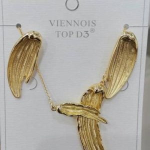 Ensemble collier et boucles d'oreilles Femme