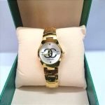 Montre femme couleur Or Channel